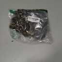 LONAI 4PC Clip in Hair Extensions, 100％ Pure Protein Silk Curly Hair Extension for Women, 26 Inch Long Soft Natural Hair Extensions-Medium Brown Ash Blonde Highlight