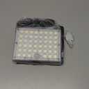 Solar Lights Outdoor Waterproof Motion Sensor Security Lights, Upgraded Convex Lens 150% Bright, 184 LED, 3 Modes, 16.4 ft Cord, Outdoor Light for Patio, Porch, Backyard, Garage (1 pc Square NO Remote)