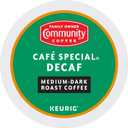 Community Coffee Cafe Special Decaf 24 Count Coffee Pods, Medium Dark Roast, Compatible with Keurig 2.0 K-Cup Brewers, 24 Count (Pack of 1) (EXP 07/11/27)