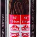 Kiwi 70447 45" Black & Sand outdoor Shoe Laces, 0.32 Oz