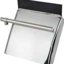 Stainless Steel Quarter Fender Set (24"x24"),Semi Truck,in pair. With mounting tube.