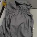 MEILA Wrap Around Bed Skirt Three Fabric Sides Elastic Dust Ruffled 16 Inch Tailored Drop,Easy to Install Fade Resistant-Grey, Queen/King