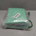 IMPROVIA Washable Underpads, Heavy Absorbency Reusable Incontinence Pads for Kids, Adults, Elderly, and Pets, Waterproof Protection Floor (Navy & Green, 18"x24" (Pack of 4))