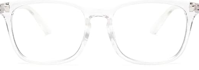 Blue Light Blocking Glasses - Fashion Square Eyeglasses, Anti UV Ray Computer Gaming Glasses Blue Blockers for Women/Men