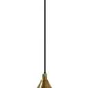 7.8 Inches Navy Blue Glass Globe Pendant Lights Fixtures E26 Modern Farmhouse Glass Ball Pendant Lighting with Gold Brass Finish (Navy Blue)