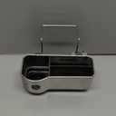 simplehuman Sink Caddy Sponge Holder, Brushed Stainless Steel