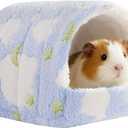 Guinea Pig Hideout Guinea Pig House,Washable Hamster House Small Animal Cage Accessories for Mouse Chinchillas Hamsters Hedgehogs Ferrets Bearded Dragons and Rats