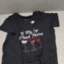 At My Age I Need Glasses Funny Wine Drinking T-Shirt,2XL