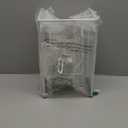 Zipcase Large Size Stocking Donner, Sock Aid Tool to Put on Compression Socks for Large Calves from 18" to 20" in Circumference (Compatible for JOBST,SB SOX, CHARMKING, FITRELL, Blue maple, COOLOVER) White