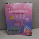 Astro alan Baby Diaper Bags with Changing Station, Waterproof Diaper Bag Backpack for Moms Dads with USB Charging Port, Baby Shower Gifts, Large Capacity diaper backpack, Blue