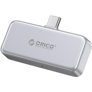 ORICO 512GB Portable SSD Up to 2000MB/s, Direct Plug Design, High-Speed External SSD with USB 3.2 Gen2x2 20Gbps Interface, Reliable Storage for iPhone 17 Series, Tablets, Laptops - S20