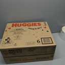 Huggies Size 6 Diapers, Snug & Dry Baby Diapers, Size 6 (35+ lbs), 144 Count (2 Packs of 72)