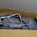 Foldable Baby Playpen Portable Travel Play Yard, Dark Gray