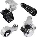 Engine Motor Mount Kit Replacement# A4351 A4352 A7370 A7384 Fit 2008-2013 Rogue 2.5L, 2014-2015 Rogue Select 2.5L, 2007-2012 Sentra 2.5L