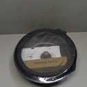 Vinchef Nonstick Deep Frying Pan Skillet with Lid, 11in/5Qt Saute Pan, German 3C+ Ceramic Coating Technology, Heat Indicator, Induction Compatible (Black)