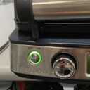 GreenPan Elite 4-Square Belgian & Classic Waffle Maker, Healthy Ceramic Nonstick Aluminum Dishwasher Safe Plates, Adjustable Shade/Crunch Control, Wont Overflow,Easy Cleanup Breakfast,PFAS-Free,Black