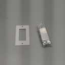 BESTTEN 10 Pack 3-Way Decorator Wall Light Switch with Wallplate, 15A 120V/277V, Single Pole or Three Way, On/Off Paddle Rocker Interrupter, UL Listed, White