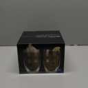 Ozeri Serafino Double Wall Insulated Beverage and Coffee Glasses, 12-Ounce, Set of 4