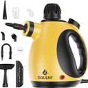 Handheld Steam Cleaner, Pressurized Steam Cleaner, Multi-Purpose Powerful Home Use Steamer for Cleaning, Car, Bathroom, Shower, Upholstery (Yellow2.01)