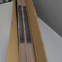 Ballucci Floating Shelves for Wall, 36" Wood Wall Shelf Set of 2, with Invisible Brackets for Bathroom, Living Room, Bedroom, Kitchen, Nursery, 8" Deep, Black