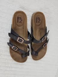R2 Berkeley Women's Luna Cork Footbed Sandal With +Comfort Size 10