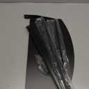 Wall Mount Shelf Bracket Under TV for Cable Box, Under Above VESA Back of TV Wall Mount Shelving Bracket, Fits VESA 75mm, 100mm, 200mm, Holds DVD Player, Stereo AV, and More - Black