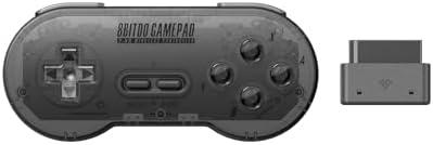 8Bitdo Sn30 2.4G Wireless Gamepad for Original SNES/SFC (Transparent Edition)