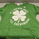 If I Shenan Once I'll Shenanigan T-Shirt (Green, XXL)