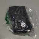 Truform 30-40 mmHg Compression Stockings for Men and Women, Thigh High Length, Dot-Top, Closed Toe, Black, X-Large(1-Pair)