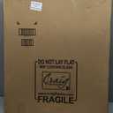 Craig Frames 9x22 Black Collage Frame, 4-5x7 Openings, White Mat, Wall Display