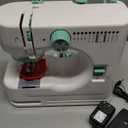 Mini Sewing Machine for Beginners, 12 Built-In Stitches, 2 Speed, Basic Sewing Kit IncludedMultifunctional Portable Sewing with Foot Pedal, Light, Perfect for Home Use