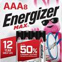 Energizer MAX AAA Batteries (6 Pack), Triple A Alkaline Batteries