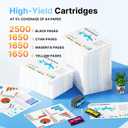 LxTek 936 936XL Ink Cartridges for HP Printers 9125e Replacement for HP 936 Ink Cartridges Combo Pack for HP936 936e for HP OfficeJet Pro 99125e 9120e 9135e 9730e 9130e 9720e 9122e Printer, 4 Packs