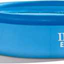 INTEX 28120EH Easy Set Inflatable Swimming Pool: 10ft x 30in – Puncture-Resistant Material – Quick Inflation – 1018 Gallon Capacity – 23in Water Depth