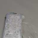 8 Pcs Self Adhesive Mini Caster Wheels 360° Swivel Appliance Wheels Stainless Appliance Sliders for Kitchen Appliances, Small Furniture (White)