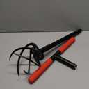 Hand Tiller Garden Tool, Twist Tiller for Gardening with Long Handle, 44.3-inch Garden Claw Hand Tool for Lawn Aerator, Hand Cultivator Tiller Tool for Garden Beds, Plant Box