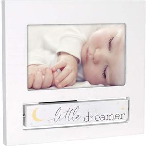 Malden International Designs 4x6 Baby FlipIt Expressions White Picture Frame
