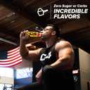 C4 Energy Non-Carbonated Zero Sugar Energy Drink, Pre Workout Drink + Beta Alanine, Orange Slice, 12 Fl Oz (Pack of 12) (EXP 11/01/26)