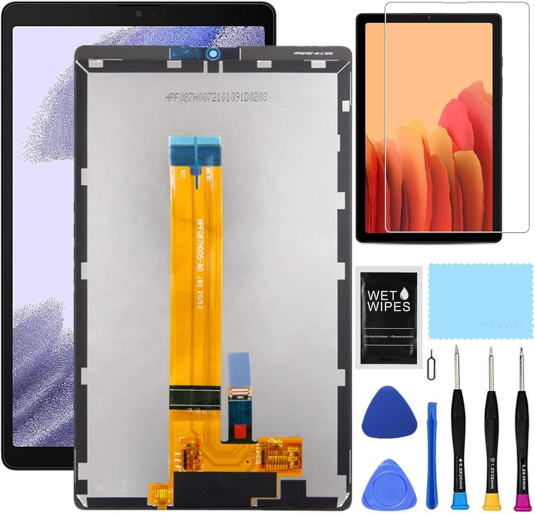 for Samsung Galaxy Tablet A7 Lite Screen Replacement kit for Samsung Tab A7 Lite 2021 SM-T220 T227a T227u T227w LCD Display Digitizer Touch Screen Assembly 8.7 inch Black(Not for T225)