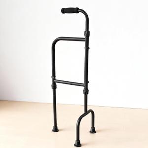 3-Legged Walking Cane, Body Recovery Aid Tool, Enhanced Stability and Anti-Slip, Up to 300lb, Hight Adjustable 29.3-36.3in, Suitable for Elderly Handicap or Pregnant Women, etc(Black)