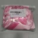 40Pcs Pink Bow Wall Decor, DIY Bow Photo Backdrop, Ribbon Bows Garland, Pink Bows Party Decor for Women Girls Birthday, Baby Shower, Bachelorette Wedding Party, Room Bedroom Decor