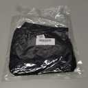 Women's Athletic Shorts High Waisted Running Shorts Sporty Short Gym Elastic Workout Shorts (Black)