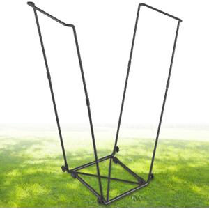 FEED GARDEN TrashBag Holder, Outdoor Metal Leaf Bag Holder Stand, Garbage Bag Frame Holder for 30-45 Gallon Bags for Leaves, Camping, Yard Weeding, Lawn Party