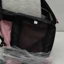Pet Carrier for Small Medium Cats Dogs Puppies up to 15 Lbs, TSA Airline Approved, Soft Sided, Collapsible Travel - Pink (17.0"L x 11.0"W x 11.0"H)