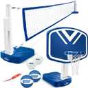 GoSports Splash Hoop 2-in-1 Pool Basketball Hoop & Volleyball Net Game Set