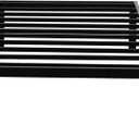 Wulanos Twin Size Bed Frame, 3500lbs Heavy Duty Metal Platform with Steel Slats Support, No Box Spring Needed, 14 inches high Bedframe with Ample Storage, Sturdy and Noise-Free, Black