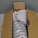 DONAMA Cervical Pillow for Neck and Shoulder,Contour Memory Foam Pillow,Ergonomic Neck Support Pillow for Side Back Stomach Sleepers with Pillowcase (Queen Size 24.8"Lx14.96"Wx5.51"H, Light Grey)