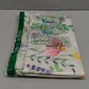 Artoid Mode Daisy Eucalyptus Lavender Floral Leaves Summer Table Runner, Spring Kitchen Dining Table Decoration for Home Party Decor 13x120 Inch (Beige)