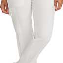 Healing Hands Scrubs for Women Medical Pant Drawstring Straight Leg Bottoms HH153 (Large, White Gardenia)