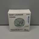 Cpzzkq Baby Lounger Cover 2 Pack - Silky Soft and Breathable Infant Lounger Cover, Newborn Lounger Slipcover for Baby Boys Girls, Fits Cpzzkq & Most Loungers, Cover Only, Green